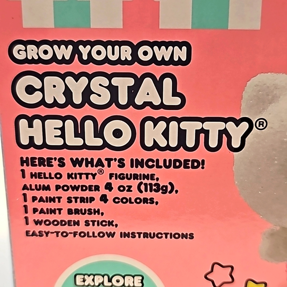 Hello Kitty Grow Your Own Crystal Hello Kitty(NWB) - Picture 5 of 7